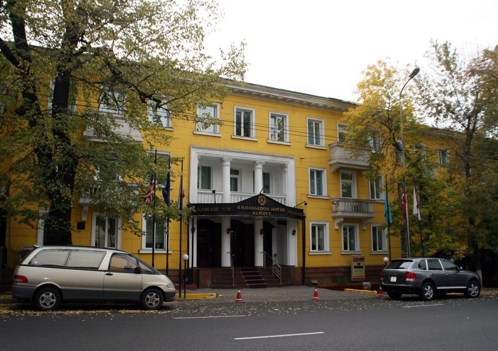 Ambassador Otel Almatı Dış mekan fotoğraf