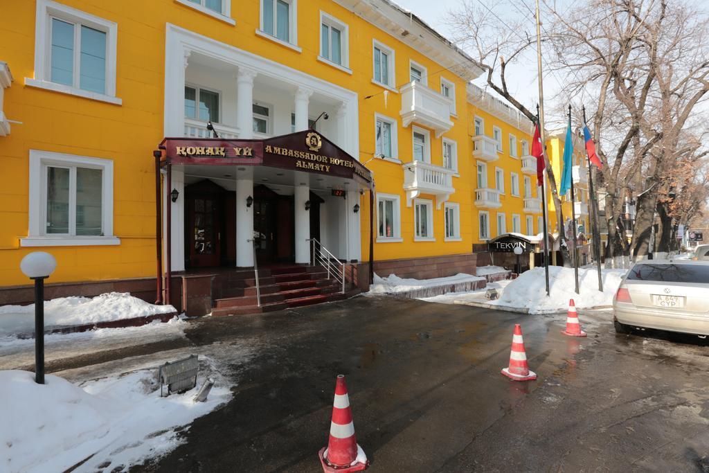 Ambassador Otel Almatı Dış mekan fotoğraf